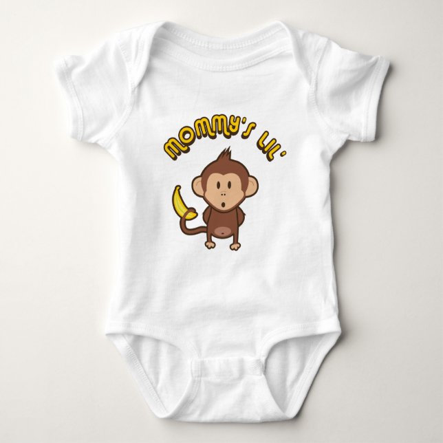 Body Para Bebé MommysLilMonkey (Anverso)