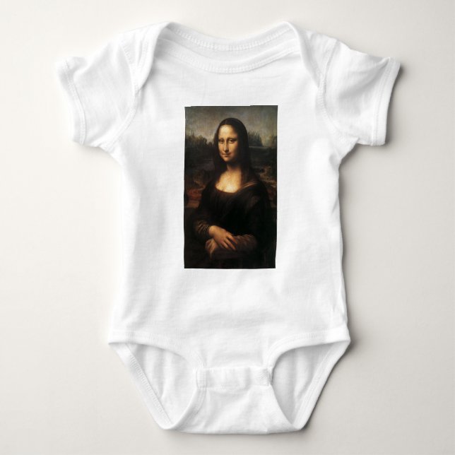 Body Para Bebé Mona Lisa (Anverso)