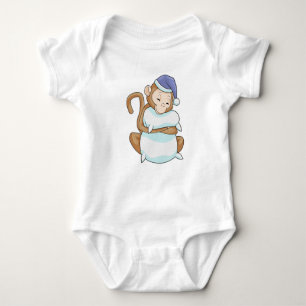 Body Para Bebé Mono con almohada y cabeza de espiga