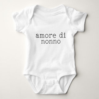 Body Para Bebé mono de amore di nonno