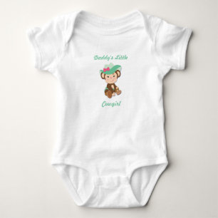 Body Para Bebé Mono de bebé mocoso en verde