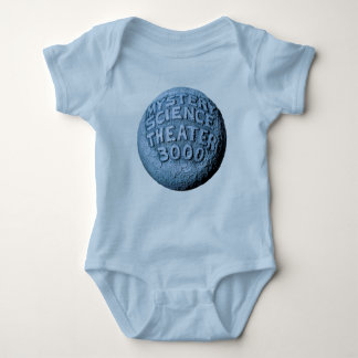 Body Para Bebé Mono de la luna de MST3K (azules cielos)