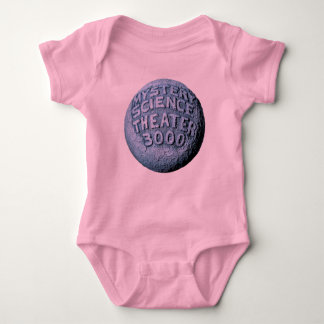 Body Para Bebé Mono de la luna de MST3K (rosa)