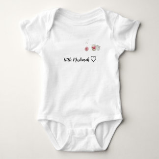 Body Para Bebé Mono de Muslimah pequeño