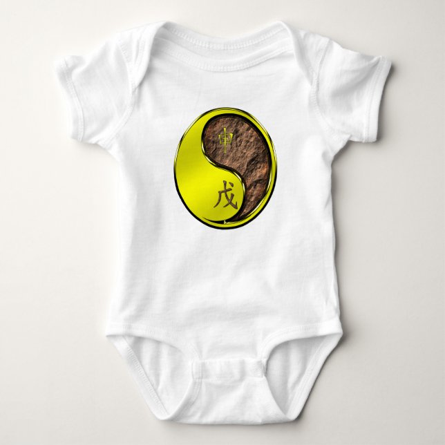 Body Para Bebé Mono de Tierra (Anverso)