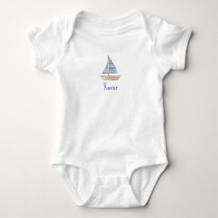 Body Para Bebé Mono de una pieza con NOMBRE PERSONALIZADO
