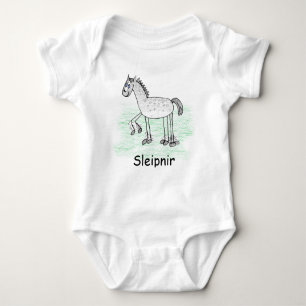 Body Para Bebé Mono del bebé de Sleipnir