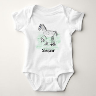 Body Para Bebé Mono del bebé de Sleipnir