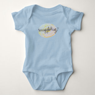 Body Para Bebé Mono del bebé de "Snugglebug"