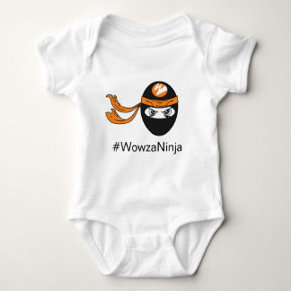 Body Para Bebé Mono del bebé de Wowza Ninja