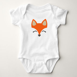 Body Para Bebé Mono del Fox para el bebé
