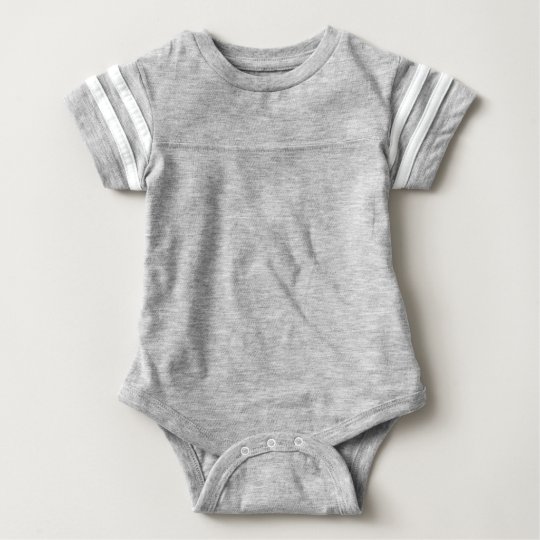 Body deportivo para bebés, Gris jaspeado