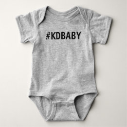 Body Para Bebé Mono del fútbol del bebé de KD