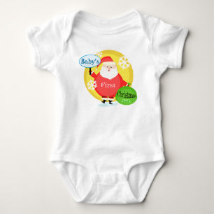 Body Para Bebé Mono del navidad del bebé del personalizar primer