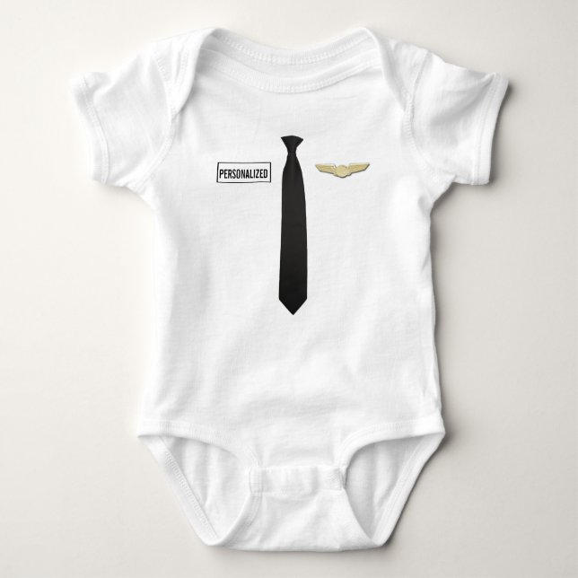Body Para Bebé Mono experimental personalizado, ropa de la (Anverso)