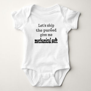 Body Para Bebé Mono hecho puré SLP de la logopedia