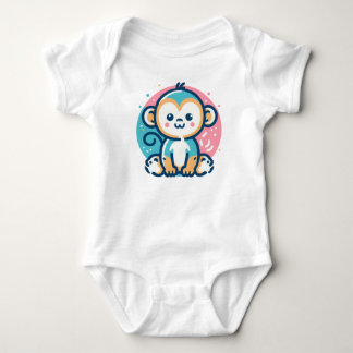 Body Para Bebé Mono Lindo