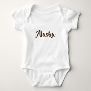 Body Para Bebé Monograma de Alaska
