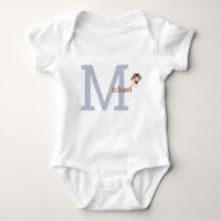 Monograma lindo Niño Bodysuit León