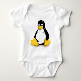 Body Para Bebé Monos del bebé de Linux Tux
