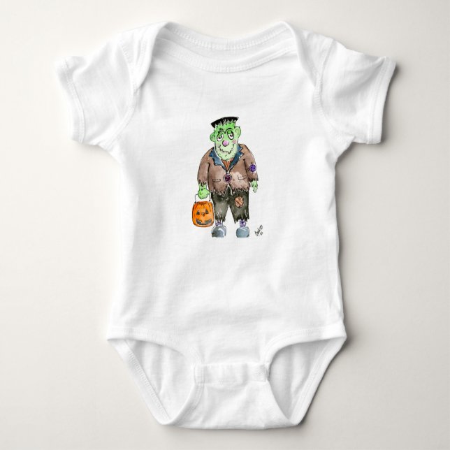 Body Para Bebé Monster Baby Onsie (Anverso)