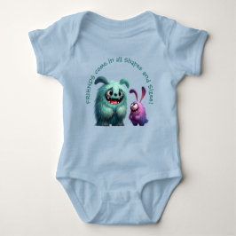 Body Para Bebé Monster Friends: Suzi y Bob