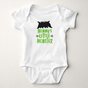 Body Para Bebé Monstruito de Mamá Halloween