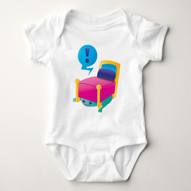 Body Para Bebé Monstruo ASUSTADIZO que está al acecho debajo de (Anverso)