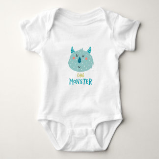 Body Para Bebé Monstruo Baby Bodysuit