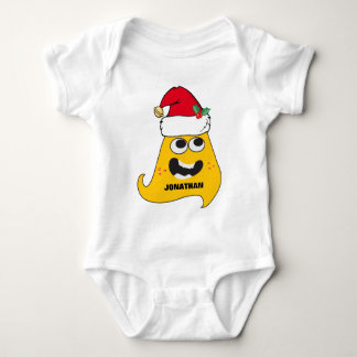Body Para Bebé Monstruo de Navidad personalizado 2