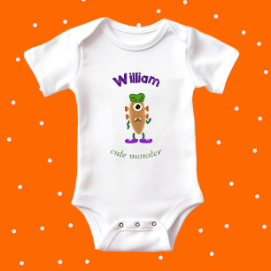 Body Para Bebé Monstruo de papa