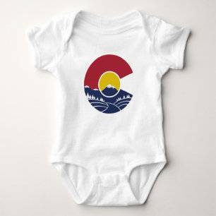 Body Para Bebé Montaña rocosa Colorado C
