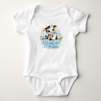 Body Para Bebé Moo-d Milk 