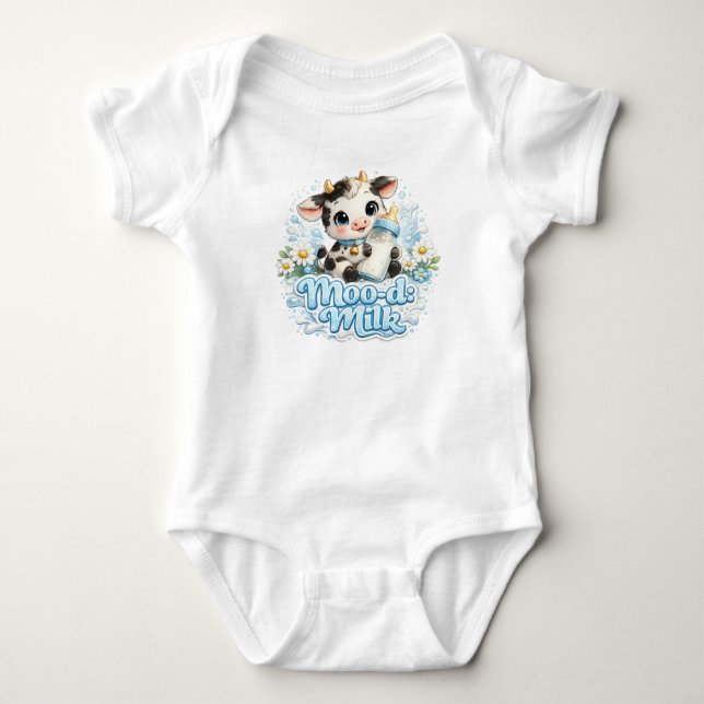 Body Para Bebé Moo-d Milk  (Anverso)