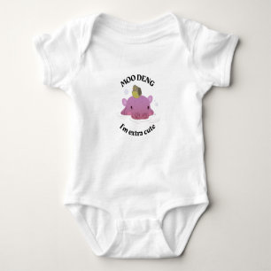 Body Para Bebé Moo Deng Baby Hippo