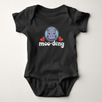 Moo Deng Cerdo Saltarín en Imagen Tailandesa Bebé
