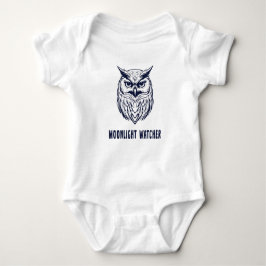Body Para Bebé Moonlight Watcher – Owl Design Toddler Bodysuit