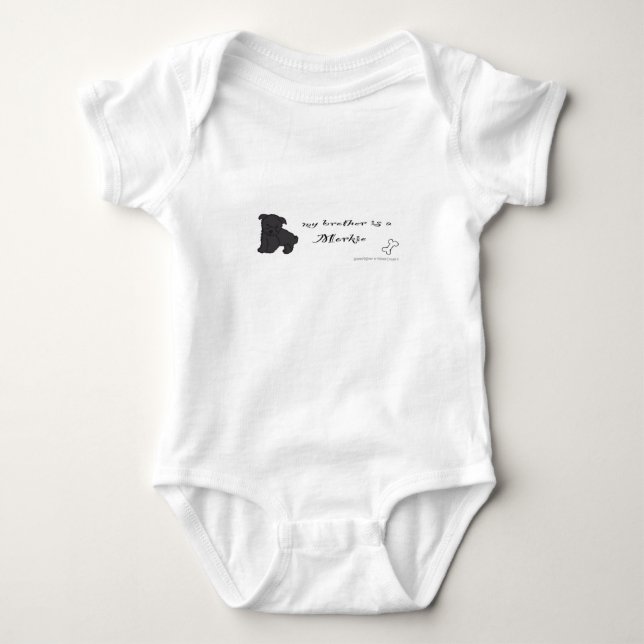 Body Para Bebé morkie (Anverso)