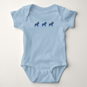 Body Para Bebé Morrill Dala Horses