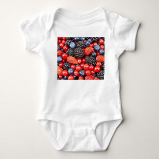 Body Para Bebé Mosaico de fondo Berry-Fresh