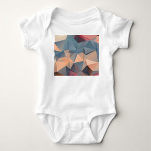 Body Para Bebé Mosaico Polígono: Elegancia Geométrica Creativa.