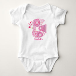Body Para Bebé MOSIAC DOVE Baby Naming Jumper
