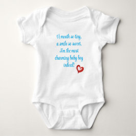 Body Para Bebé Most Charming Baby Boy Gift, Welcome Little One,