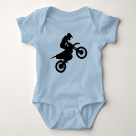 Body Para Bebé Motocross Wheelie Dirt Bike Baby Bodysuit