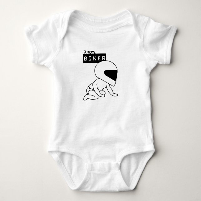 Body Para Bebé Motorista futuro (Anverso)