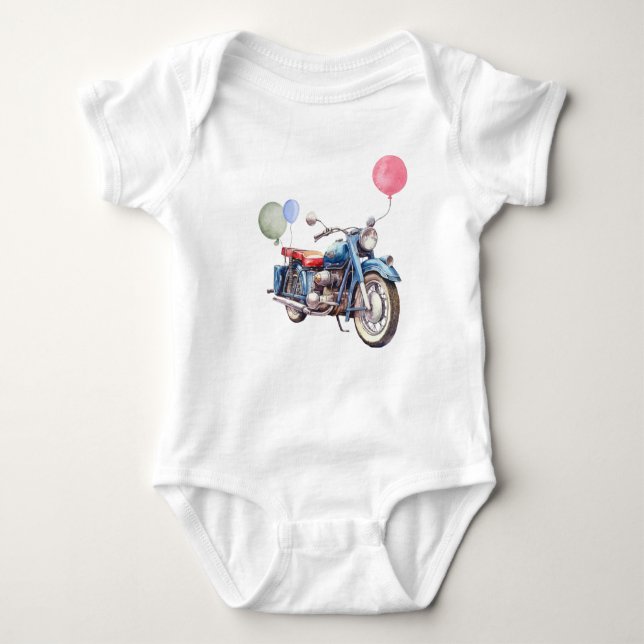 Body Para Bebé Motorrad-Baby (Anverso)