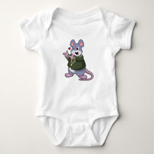 Body Para Bebé Mouse as Groom with Suit