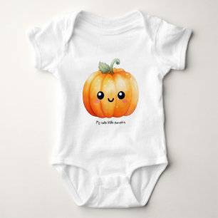 Body Para Bebé Mu Cute Pequeña Calabaza