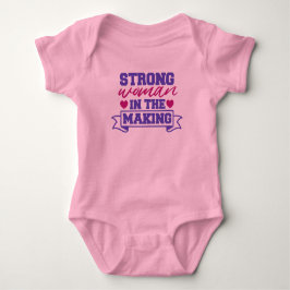 Body Para Bebé Mujer Fuerte en Formación Bodysuit para Bebé – Emp