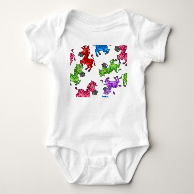 Body Para Bebé Mundo de Cebra Dreamy (Anverso)